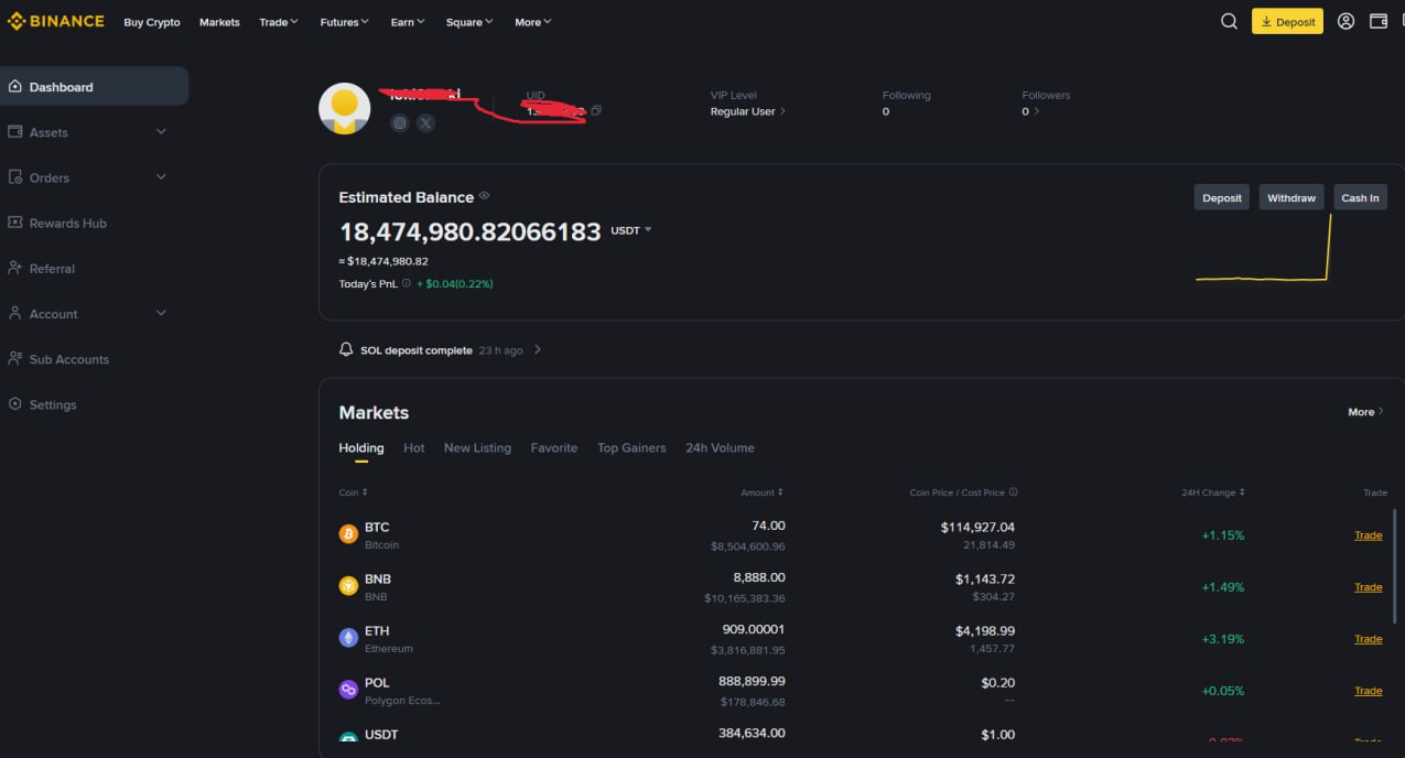  Spoof Binance Exchange 